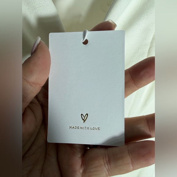 Lulus NWT “Idyllic Perfection” White Plunge Sleeveless Mermaid Maxi Size Small - Picture 9 of 12